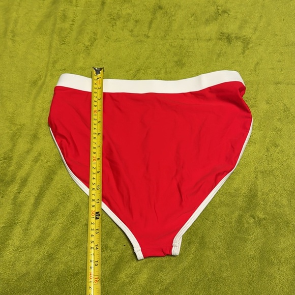 Blooming Jelly Sexy High Waisted Comfy Bikini Sz Large Cherry Red Tik Tok Shop - Picture 4 of 9